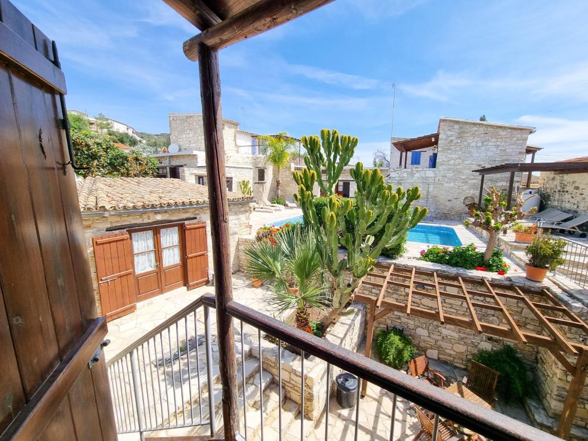 Aphrodite'S Pool Retreat Skarinou Extérieur photo